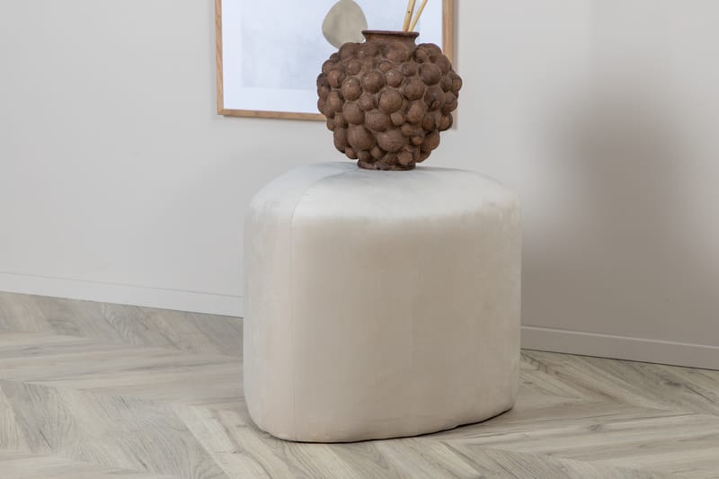 Peg Sittepuff - Beige - Møbler - Stoler - Krakk - Puff