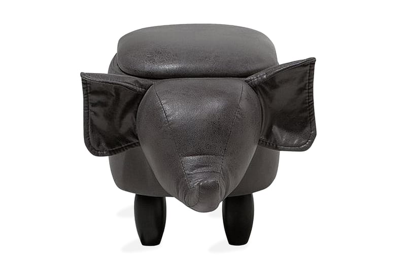 Puff Elephant 70 cm - Grå - Møbler - Stoler - Krakk - Puff