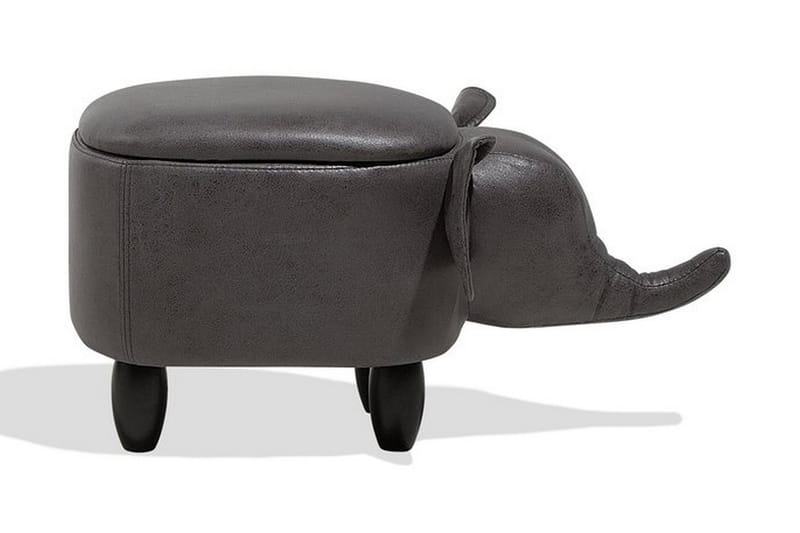 Puff Elephant 70 cm - Grå - Møbler - Stoler - Krakk - Puff