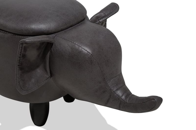 Puff Elephant 70 cm - Grå - Møbler - Stoler - Krakk - Puff