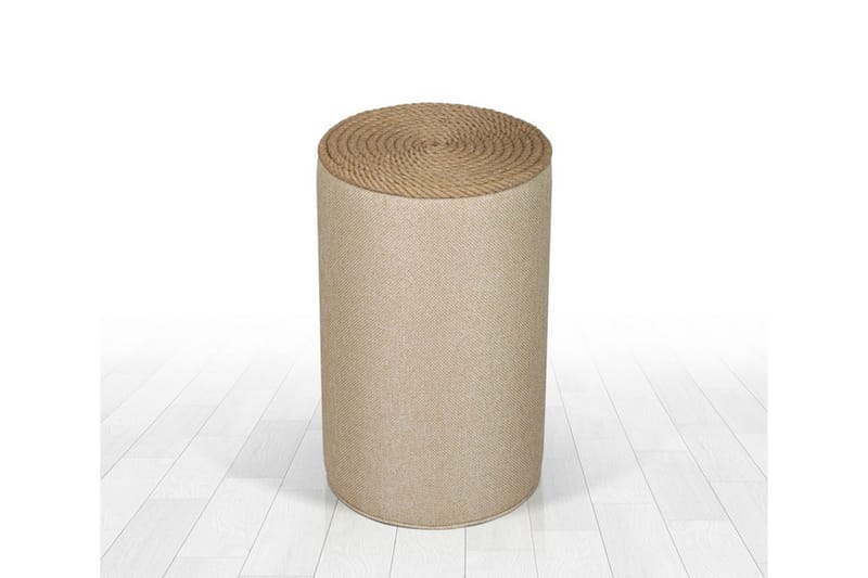 Sittepuff Arkues 31 cm - Beige - Møbler - Stoler - Krakk - Puff