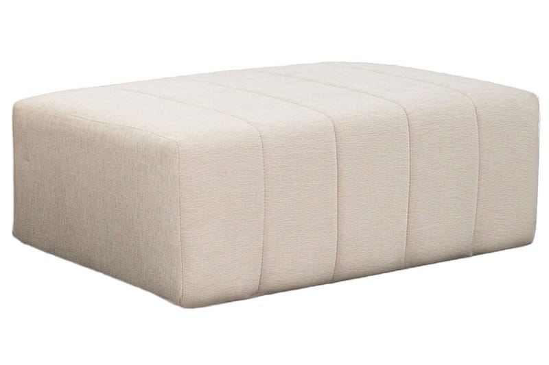 Sittepuff Beyza 103 cm - Cream - Møbler - Stoler - Krakk - Puff