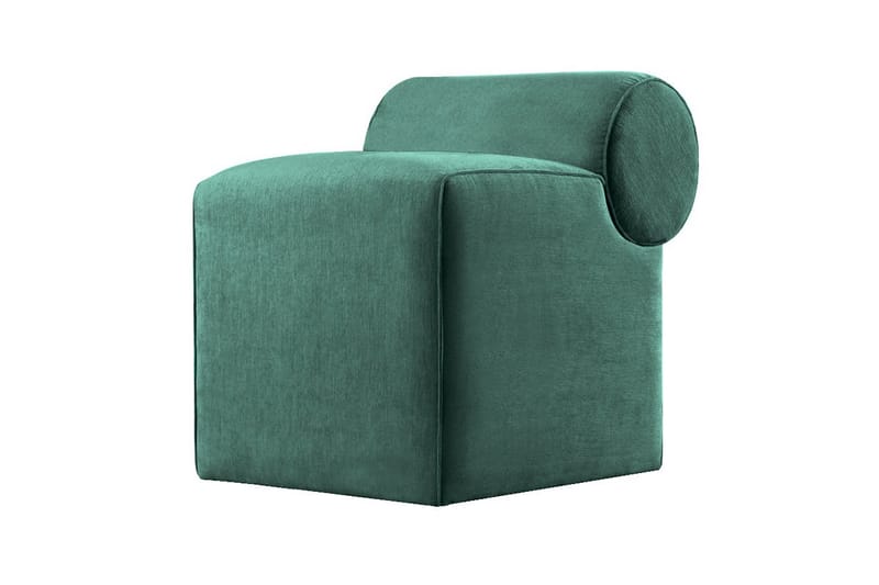 Sittepuff Linburg 45 cm - Green - Møbler - Stoler - Krakk - Puff