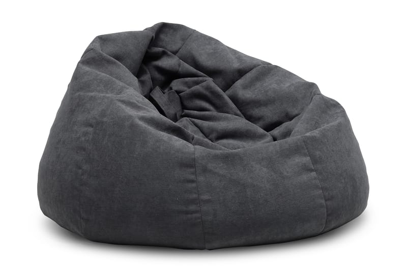 Sittepuff Manaka 45 cm - Mørkegrå - Møbler - Stoler - Krakk - Puff