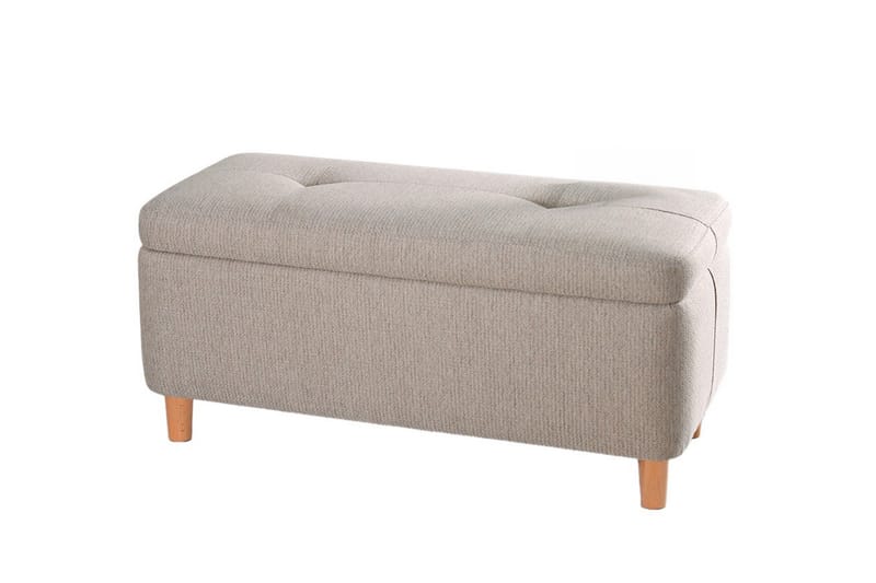 Sittepuff Mansi 100 cm - Beige - Møbler - Stoler - Krakk - Puff