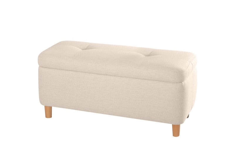 Sittepuff Mansi 100 cm - Cream - Møbler - Stoler - Krakk - Puff