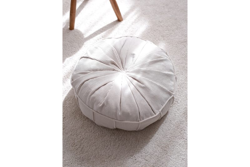 Sittepuff Nanhe 60 cm - Lysegrå - Møbler - Stoler - Krakk - Puff