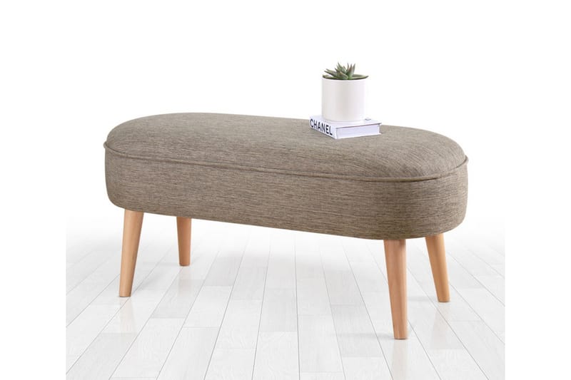 Sittepuff Neosho 100 cm - Brun - Møbler - Stoler - Krakk - Puff