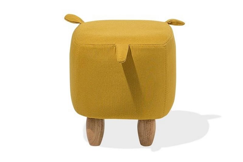 Sittepuff Piggy 50 cm - Gul - Møbler - Stoler - Krakk - Puff