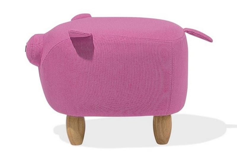 Sittepuff Piggy 50 cm - Rosa - Møbler - Stoler - Krakk - Puff