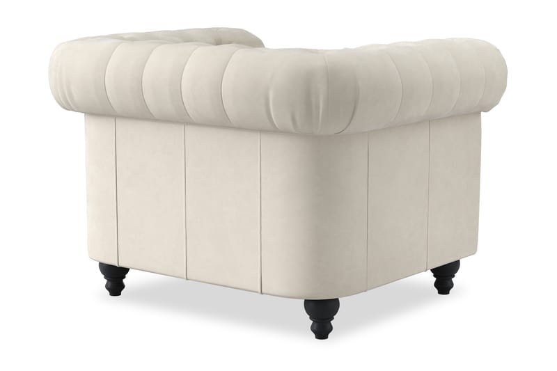 Lenestol Chester Deluxe - Beige - Møbler - Stoler - Lenestoler