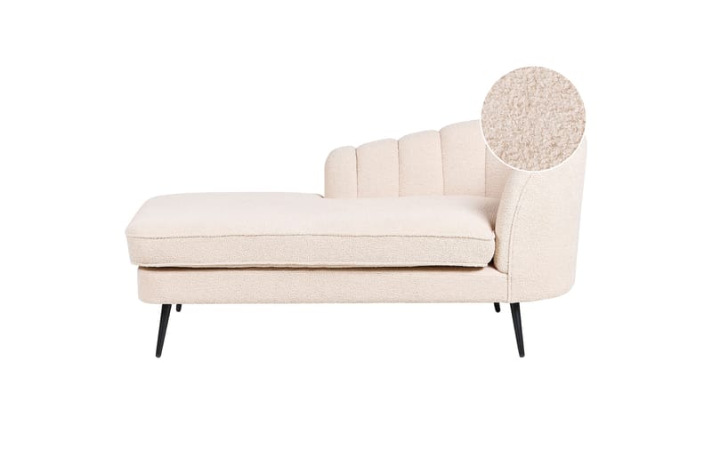 Allier Sjeselong 150 cm Høyre - Beige/Svart - Møbler - Stoler - Lenestoler - Liggestol