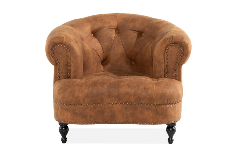 Lenestol Petitfils - Beige - Møbler - Stoler - Lenestoler - Chesterfield lenestol