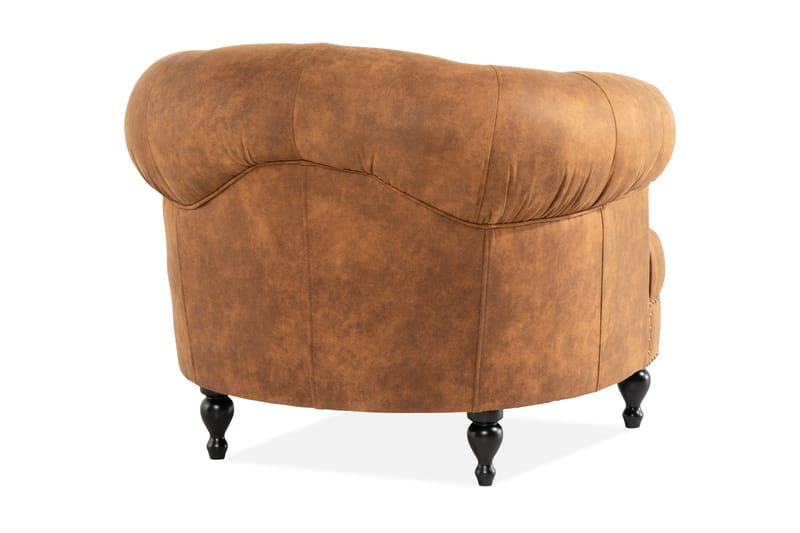 Lenestol Petitfils - Beige - Møbler - Stoler - Lenestoler - Chesterfield lenestol