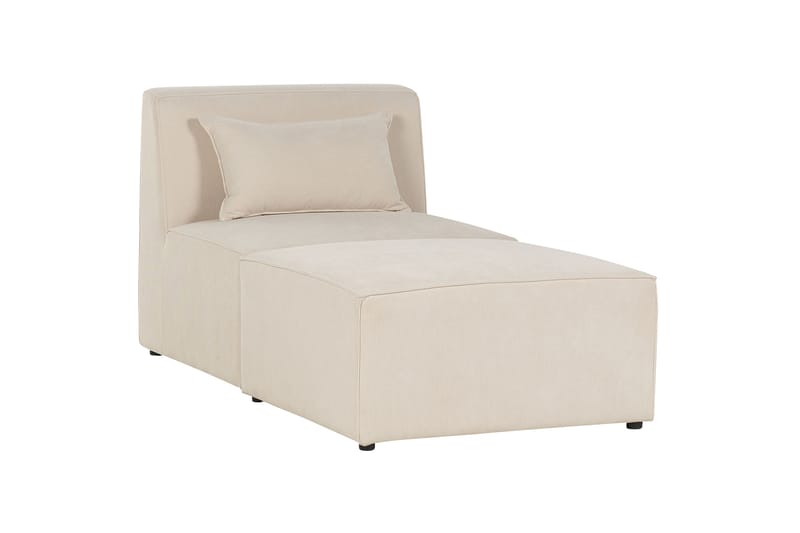 Fabjerg Sjeselong 83 cm - Beige - Møbler - Stoler - Lenestoler - Liggestol