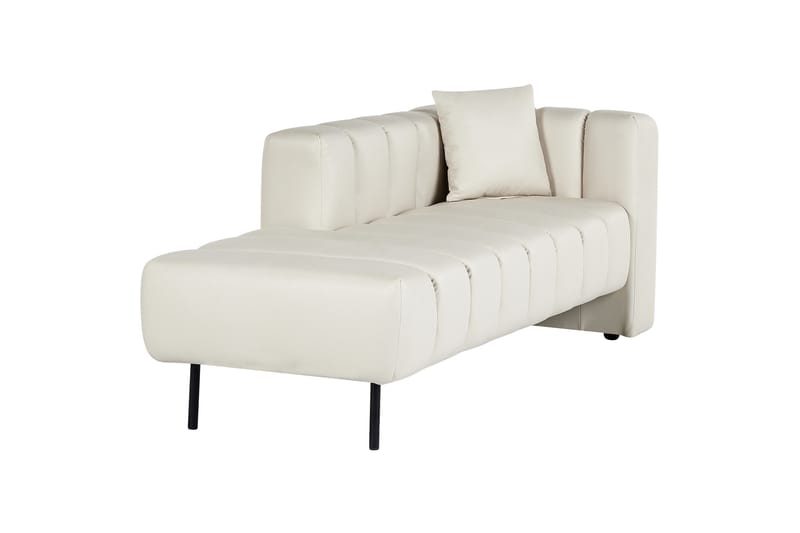 Higaro Sjeselong 156 cm Høyre - Beige/Svart - Møbler - Stoler - Lenestoler - Liggestol