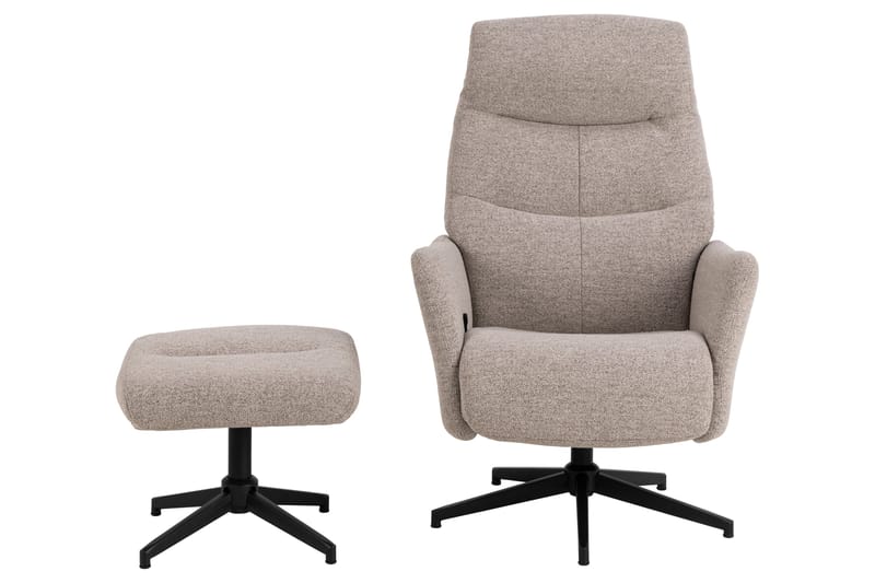 Lenestol Sakiran - Beige - Møbler - Stoler - Lenestoler - Recliner