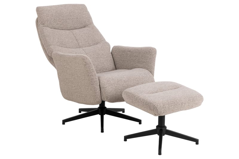 Lenestol Sakiran - Beige - Møbler - Stoler - Lenestoler - Recliner