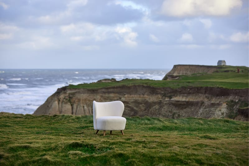 Loungestol Sanu - Beige - Møbler - Stoler - Lenestoler