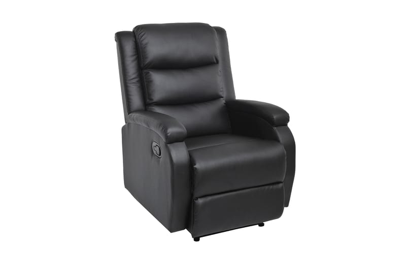 Bengt Recliner med Ottoman - Svart - Møbler - Stoler - Lenestoler - Recliner