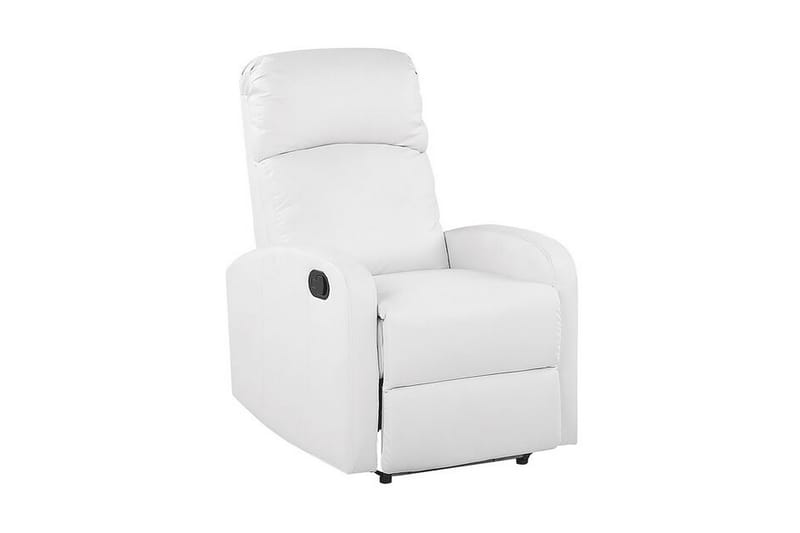 Lenestol Sampola LED-belysning + USB-port - Hvit - Møbler - Stoler - Lenestoler - Recliner