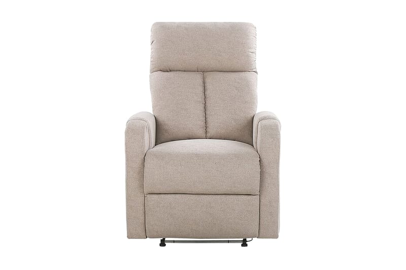 Lenestol Vakkuri LED-belysning + USB-port - Beige - Møbler - Stoler - Lenestoler - Recliner