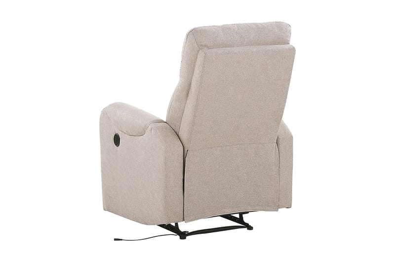 Lenestol Vakkuri LED-belysning + USB-port - Beige - Møbler - Stoler - Lenestoler - Recliner