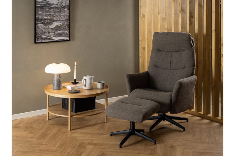 Recliner lenestol Sakiran - Grå - Møbler - Stoler - Lenestoler - Recliner