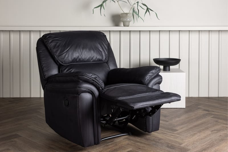 Saranda Recliner lenestol - Svart - Møbler - Stoler - Lenestoler - Recliner