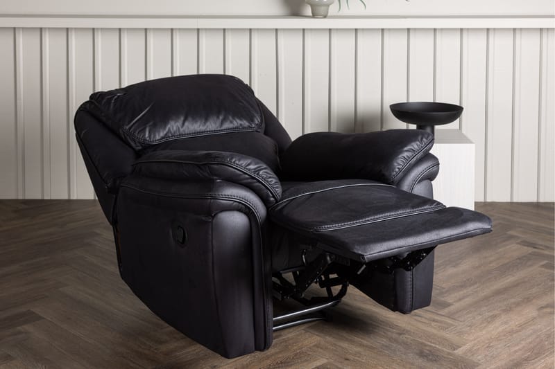 Saranda Recliner lenestol - Svart - Møbler - Stoler - Lenestoler - Recliner