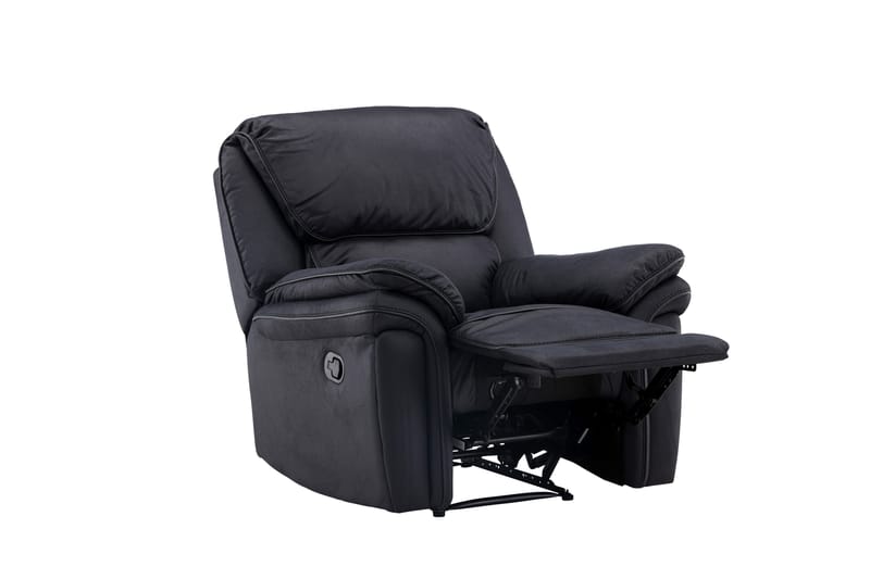 Saranda Recliner lenestol - Svart - Møbler - Stoler - Lenestoler - Recliner