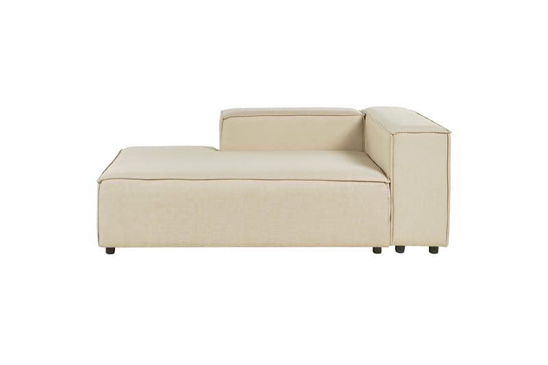 Tunda Sjeselong 119 cm Høyre - Beige/Svart - Møbler - Stoler - Lenestoler - Liggestol