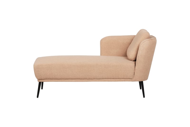 Uklund Sjeselong 148 cm Høyre - Beige/Svart - Møbler - Stoler - Lenestoler - Liggestol