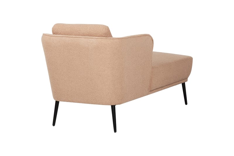 Uklund Sjeselong 148 cm Høyre - Beige/Svart - Møbler - Stoler - Lenestoler - Liggestol