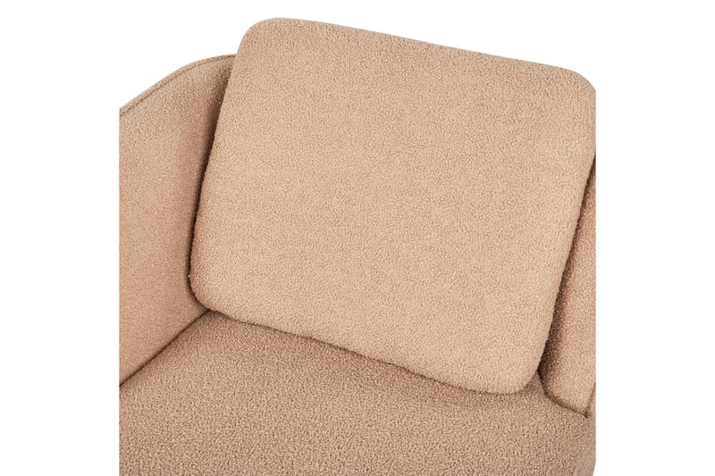 Uklund Sjeselong 148 cm Høyre - Beige/Svart - Møbler - Stoler - Lenestoler - Liggestol