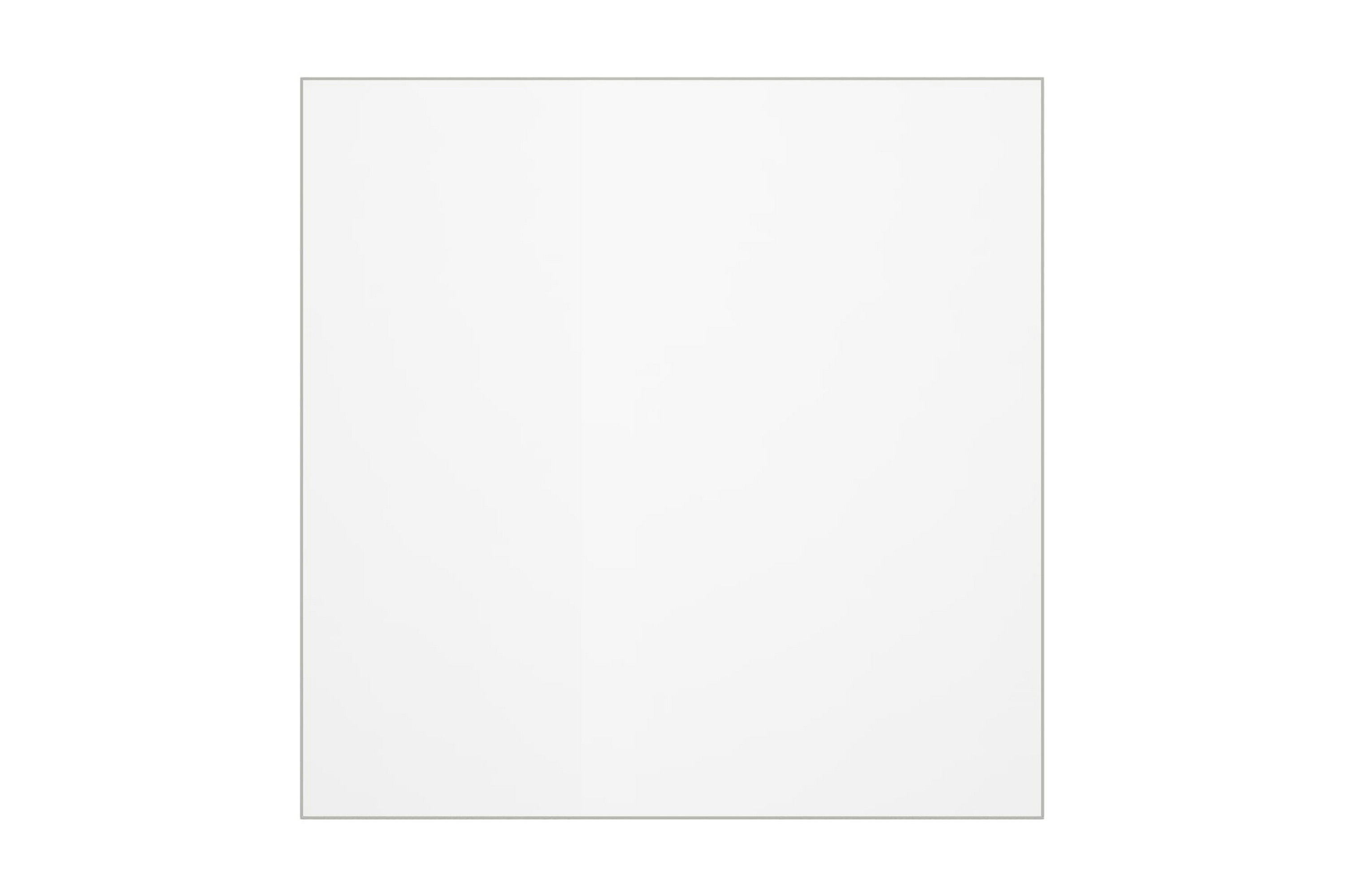 Be Basic Bordbeskytter gjennomskinnelig 70x70 cm 2 mm PVC -