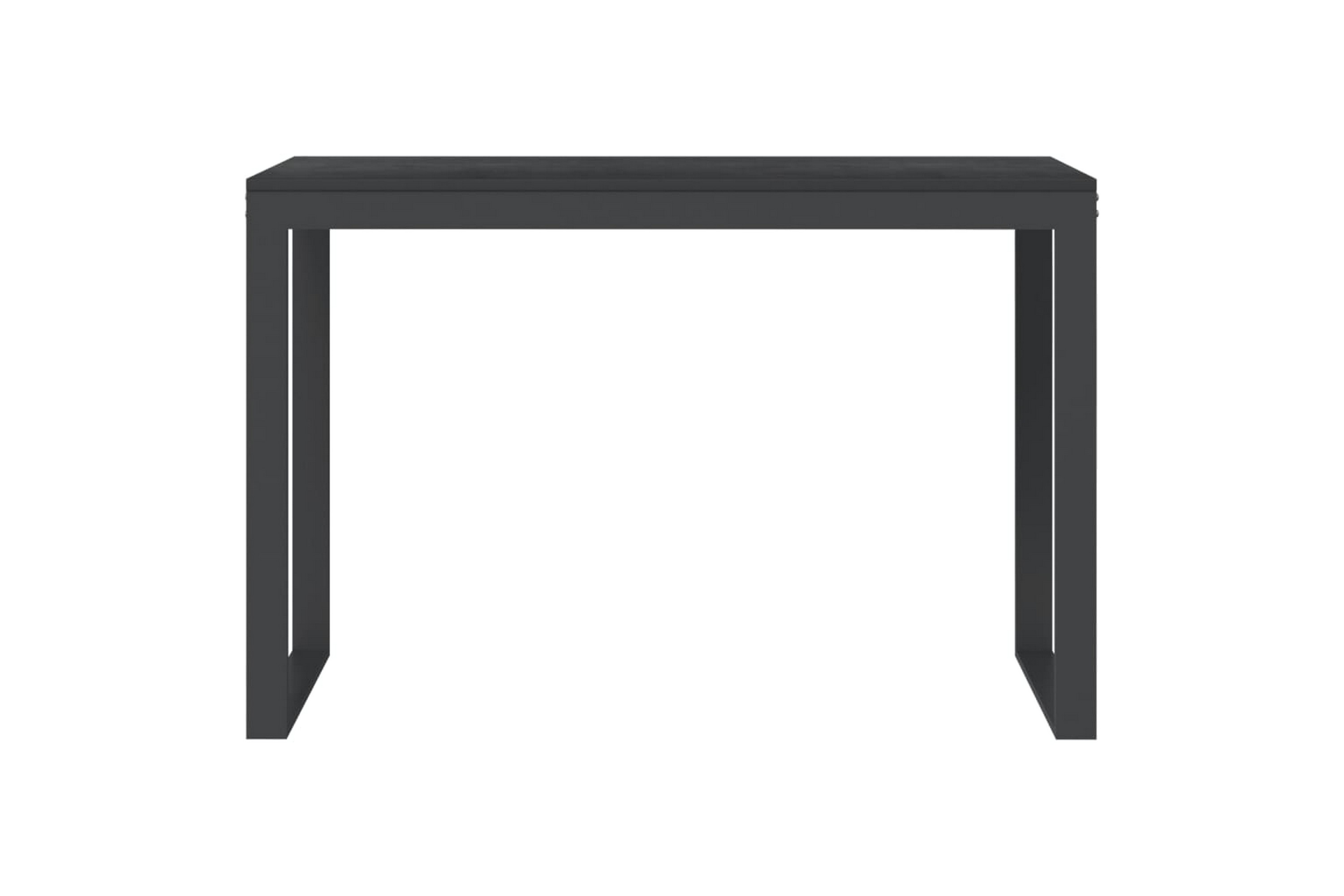 Be Basic Databord svart 110x60x73 cm sponplate - Svart