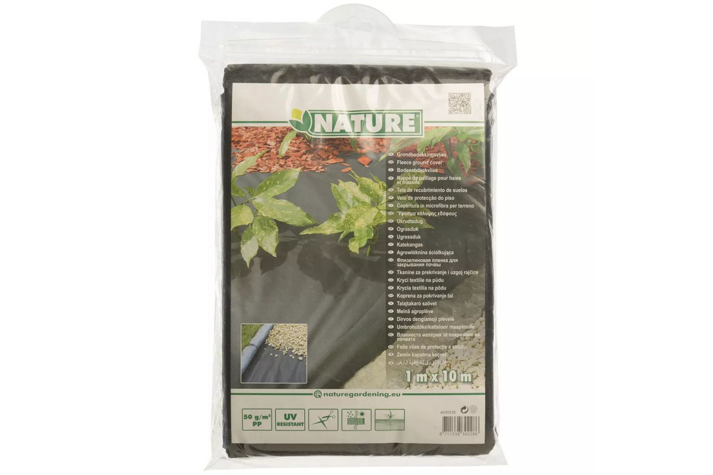 Be Basic Nature Jorddekke 1x10 m svart 6030228 -