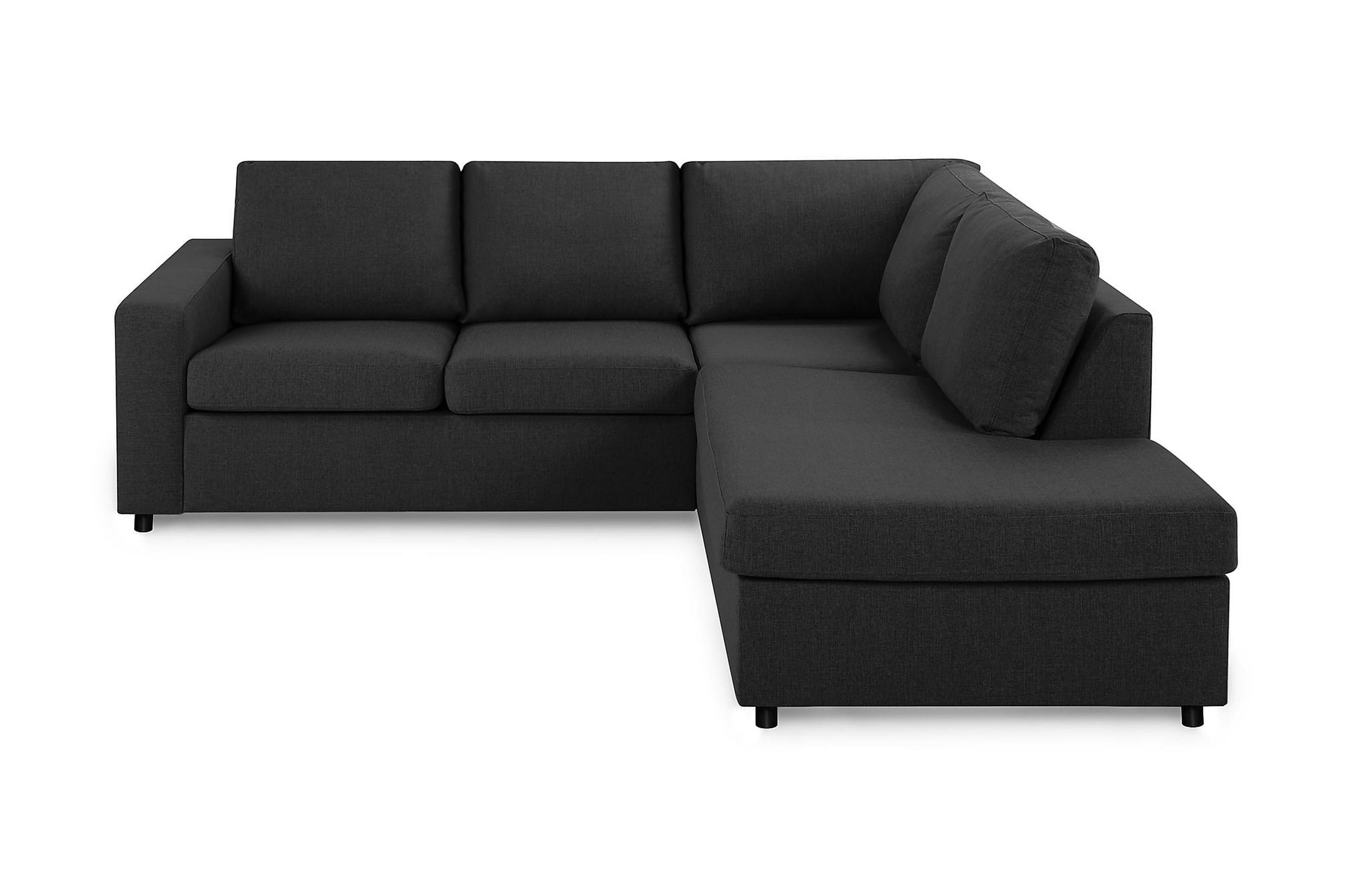 Scandinavian Choice Sofa Nevada 2-seter med Sjeselong Høyre - Antrasitt