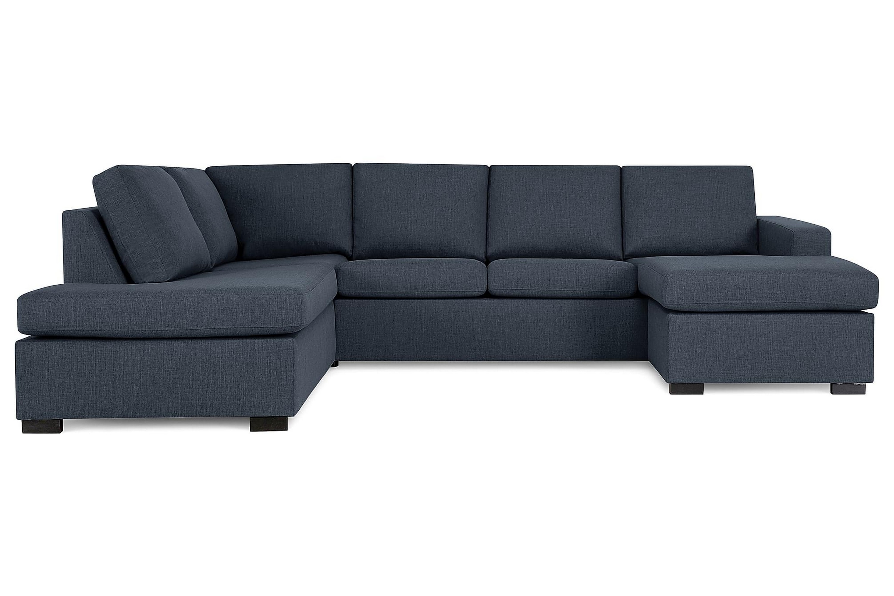 Scandinavian Choice U-sofa Nevada Large Divan Høyre - Mørkblå