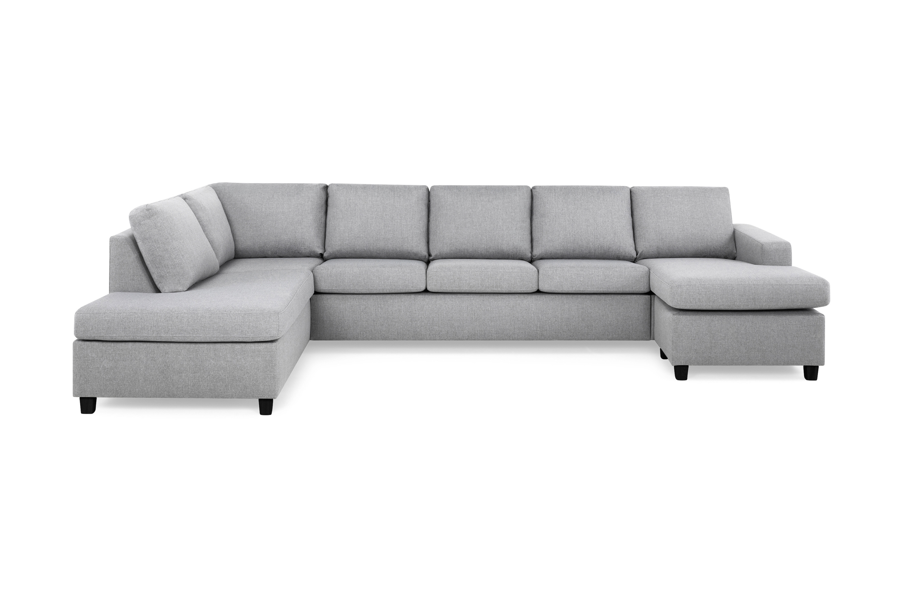 Scandinavian Choice U-sofa Nevada XL Divan Høyre - Lysgrå