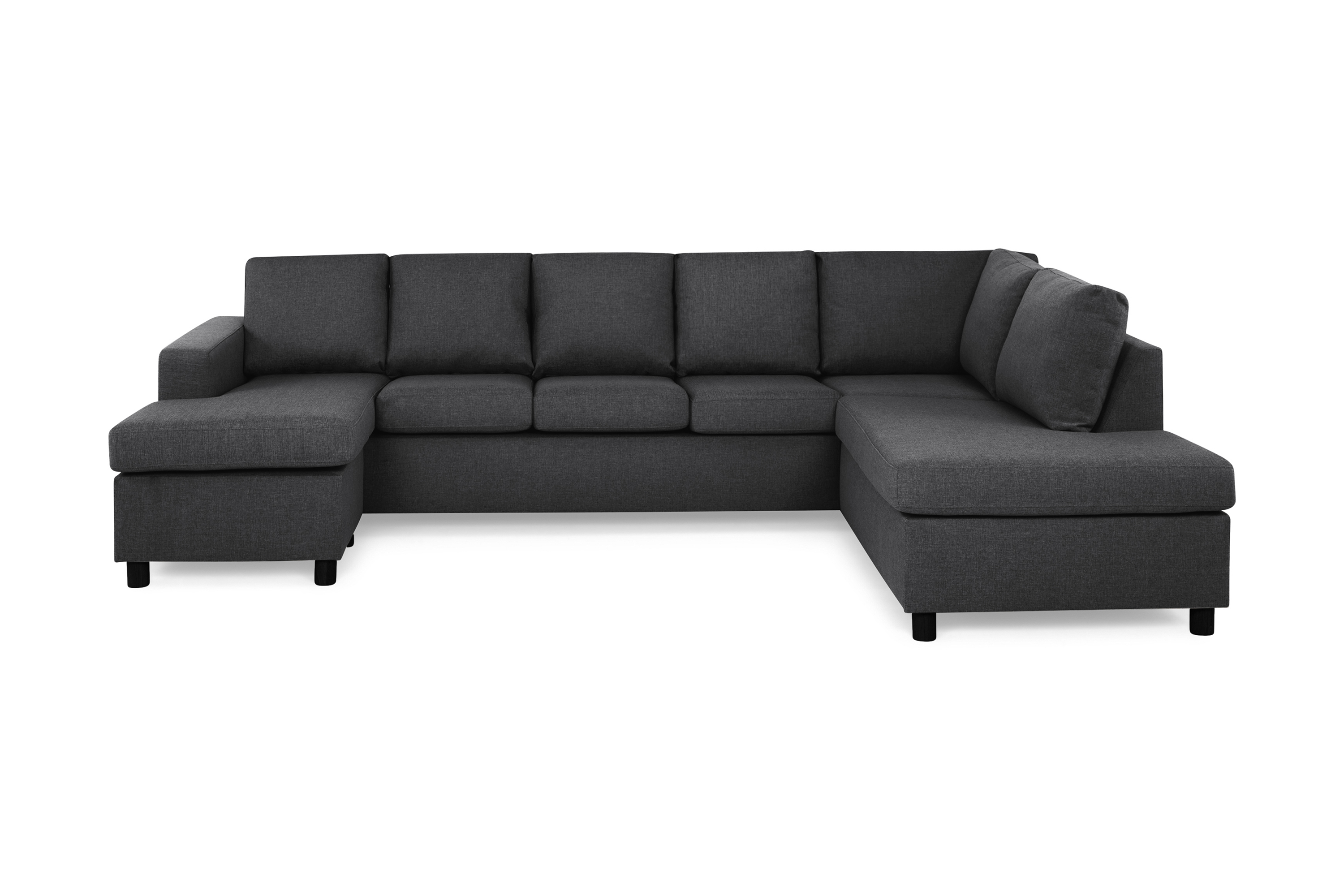 Scandinavian Choice U-sofa Nevada XL Divan Venstre - Mørkgrå