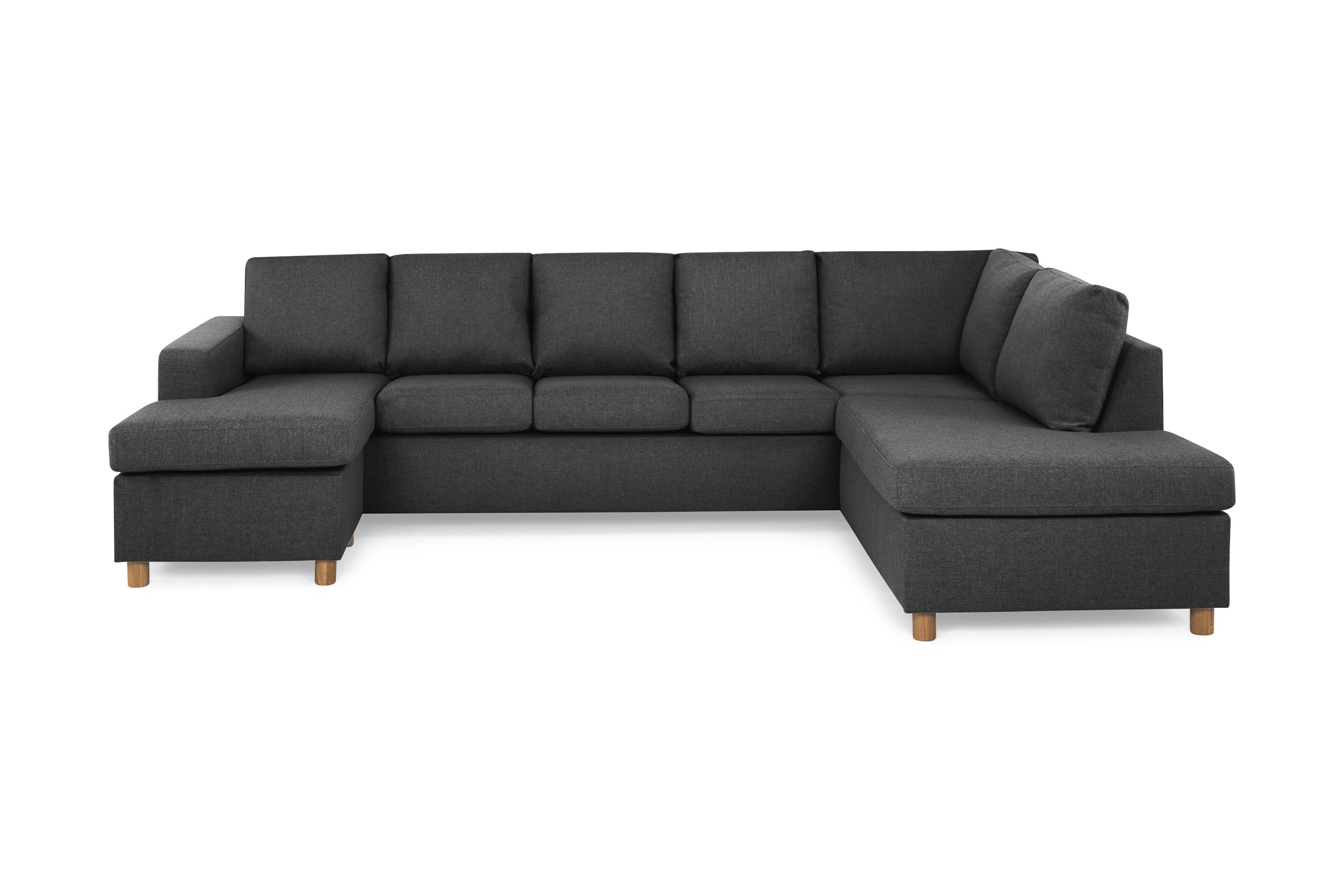 Scandinavian Choice U-sofa Nevada XL Divan Venstre - Mørkgrå