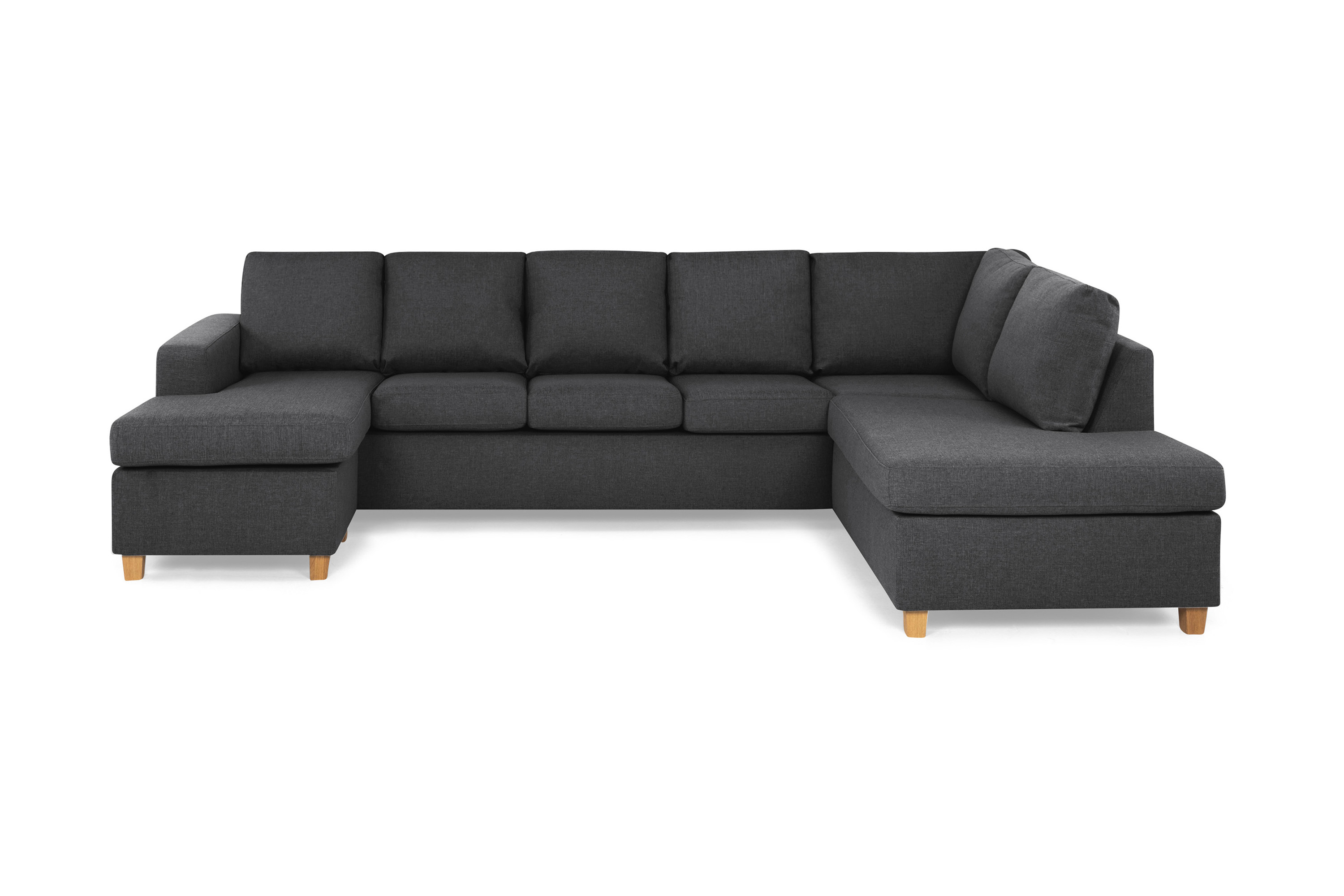 Scandinavian Choice U-sofa Nevada XL Divan Venstre - Mørkgrå