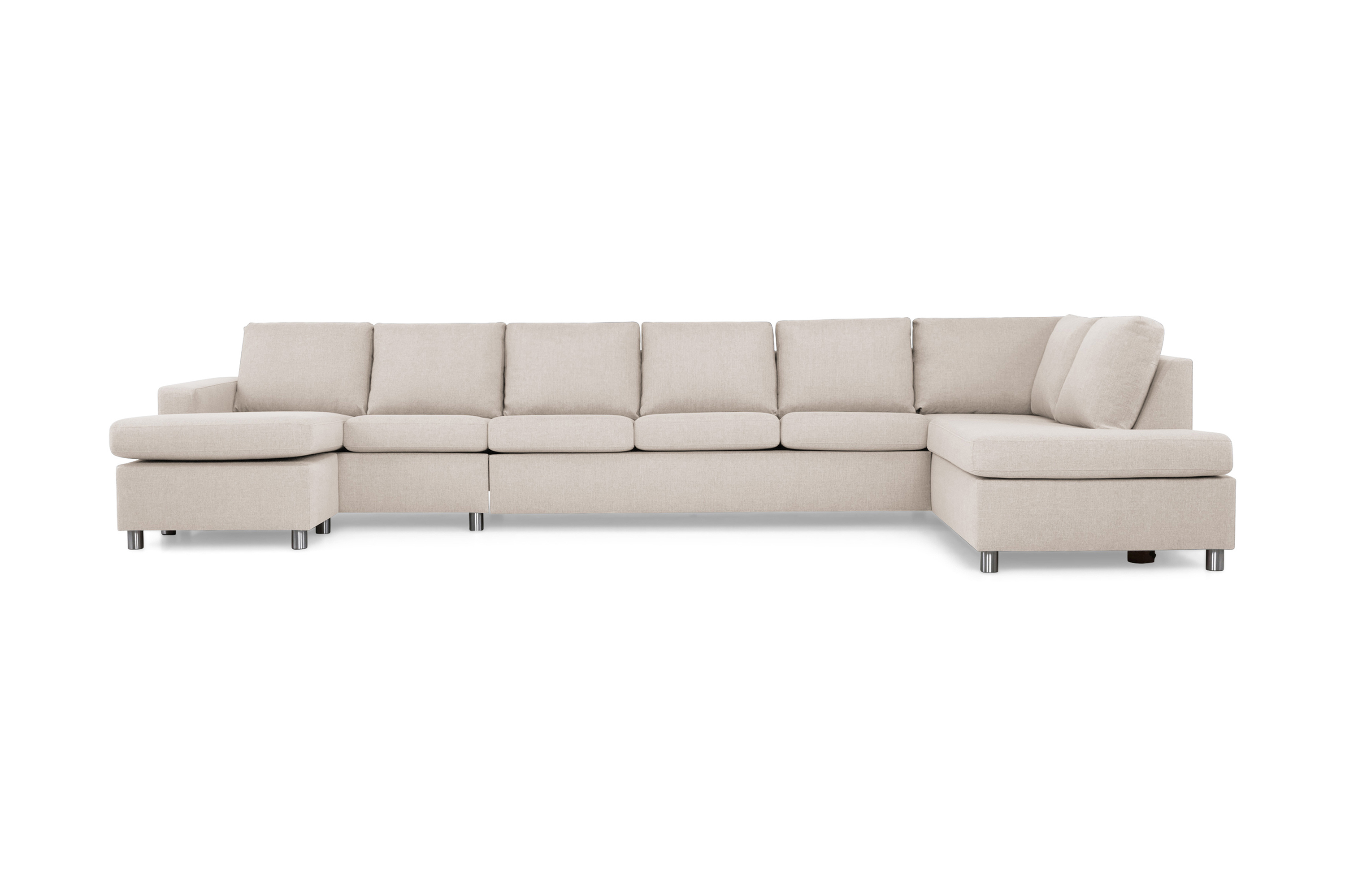 Scandinavian Choice U-sofa Nevada XXL Divan Venstre - Beige