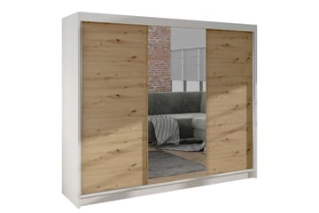 Garderobe med speil Cyria 200x215 cm