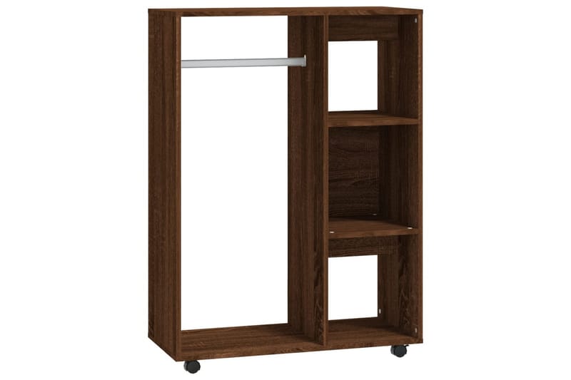 beBasic Garderobe brun eik 80x40x110 cm konstruert tre - Brun - Oppbevaring - Garderober & garderobesystem