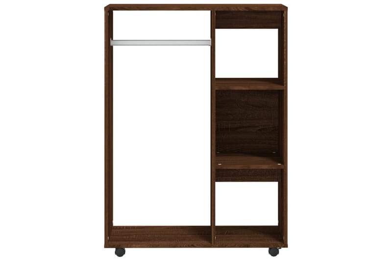 beBasic Garderobe brun eik 80x40x110 cm konstruert tre - Brun - Oppbevaring - Garderober & garderobesystem