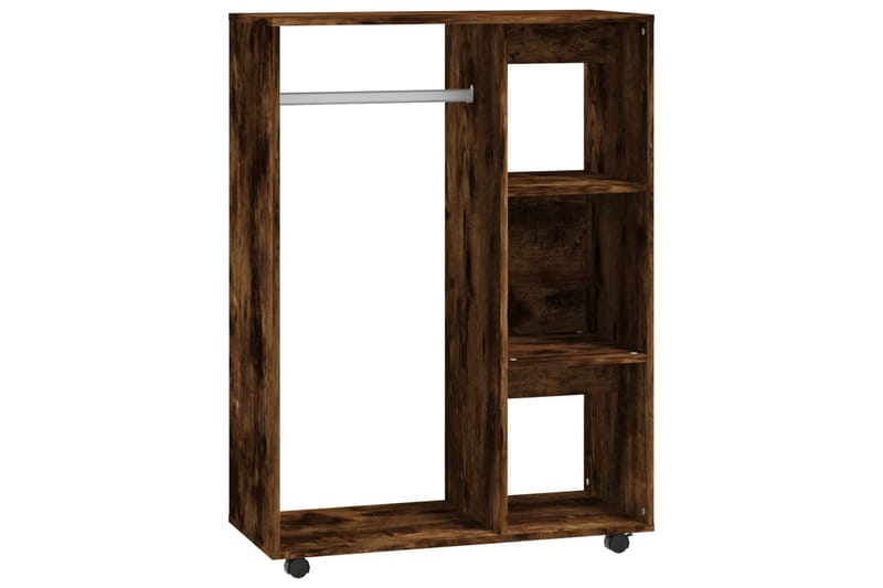 beBasic Garderobe røkt eik 80x40x110 cm konstruert tre - Brun - Oppbevaring - Garderober & garderobesystem