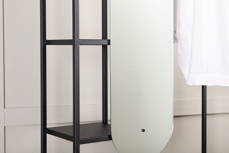 Classe Garderobe 100x200 cm - Svart - Oppbevaring - Garderober & garderobesystem